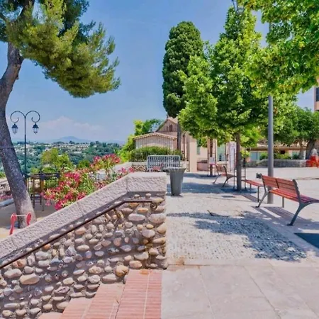Villa Maison De Village Haut-de-cagnes Avec Vue Mer *